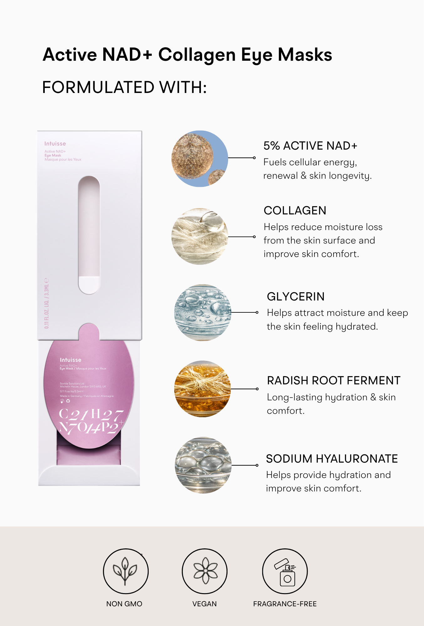 Starter Kit – Active NAD+ Face Serum & Essential Cream – Intuisse