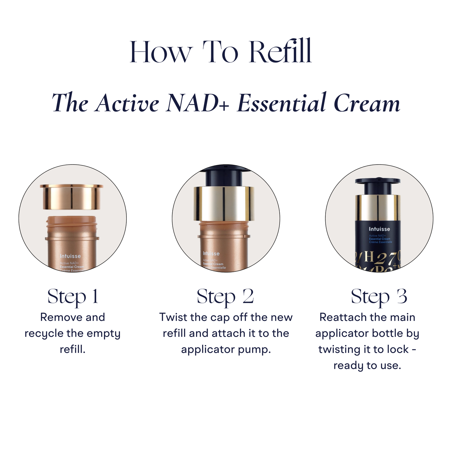 Active NAD+ Peptide Essential Cream