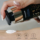 Intuisse Active NAD+ Peptide Essential Cream texture onto the back of a hand; non-GMO, vegan, 97% natural origin