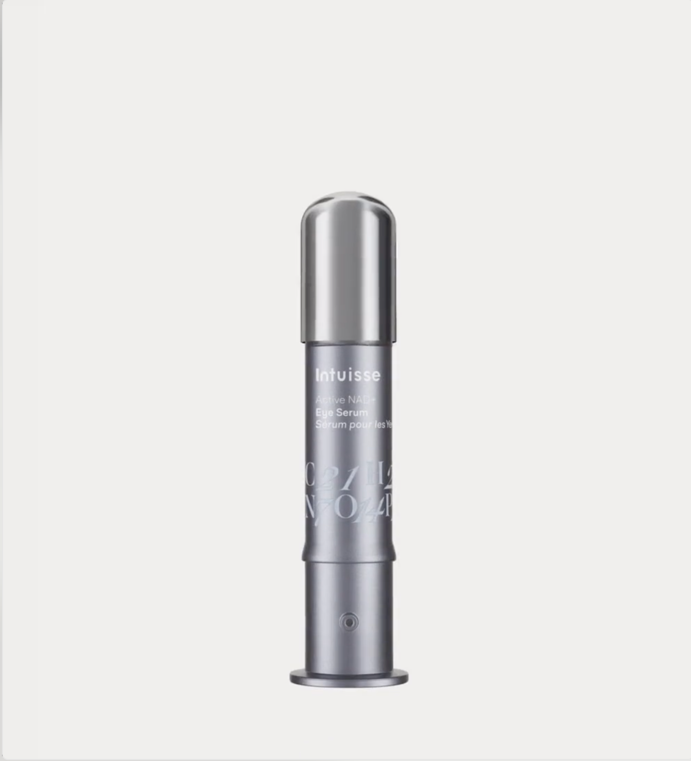 Stop-motion of the Intuisse Active NAD+ Eye Serum refill in use. How to refill